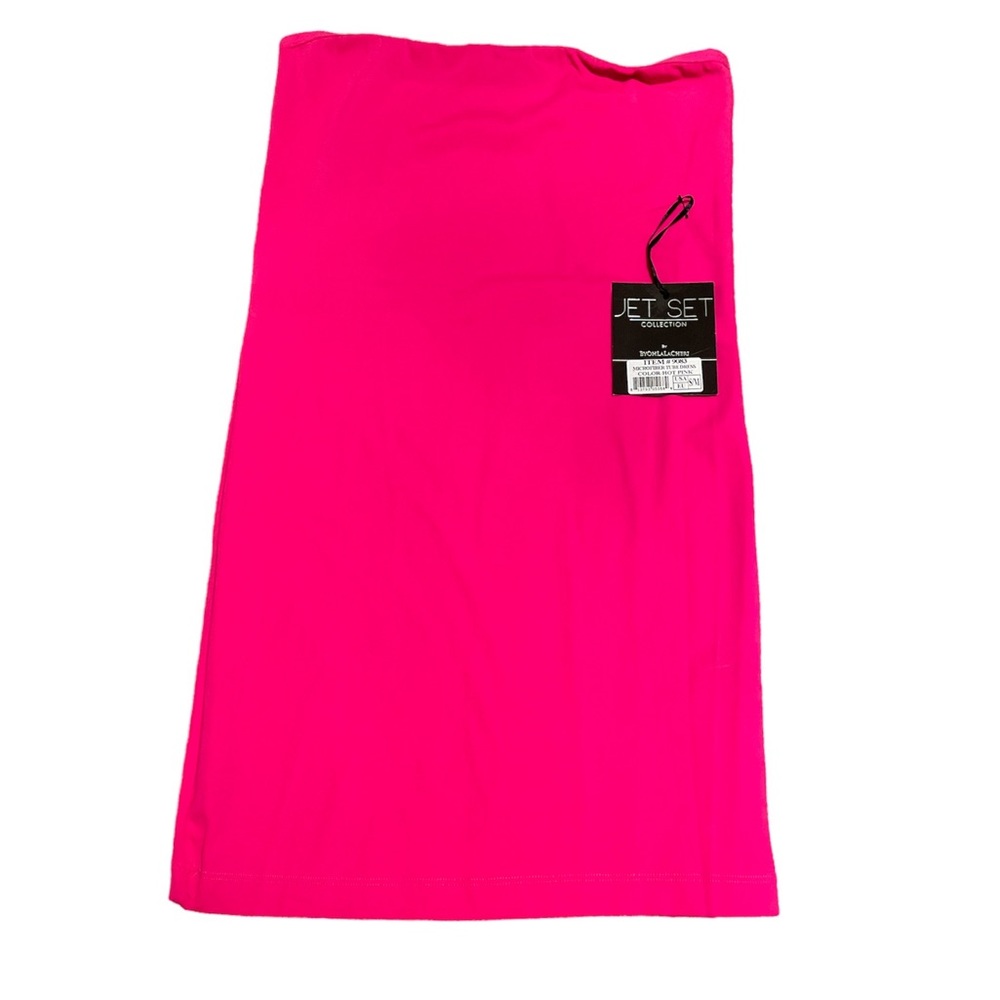 Oh lala Cheri hot pink tube dress NWT S/M